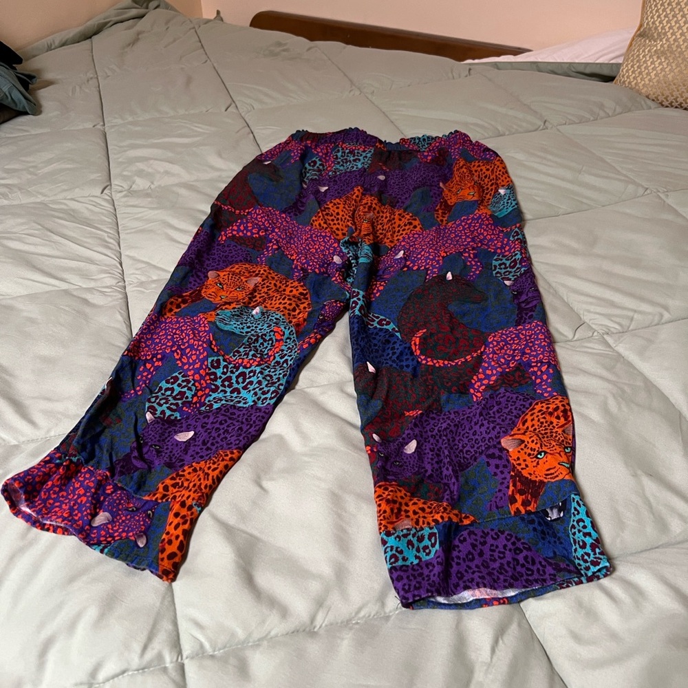 Farm Rio Anthropologie Sami Wildcat Pants - Picture 8 of 13